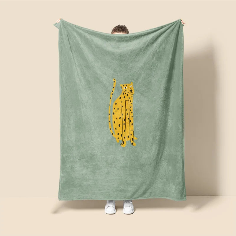 Plaid Perso Cœur de Lion