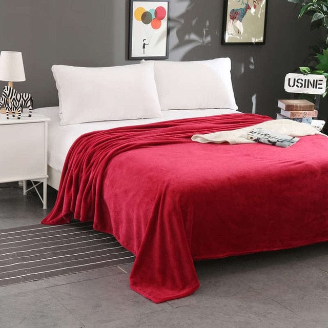 Plaid XXL Bordeaux Douceur Maison Bordeaux / Taille L - 180x220 cm