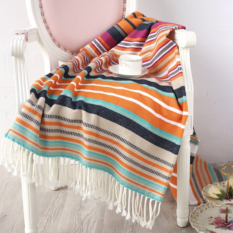 Couverture Nordik Multicolore / M - 130x150 cm Plaid confort individuel | Fauteuil & sieste