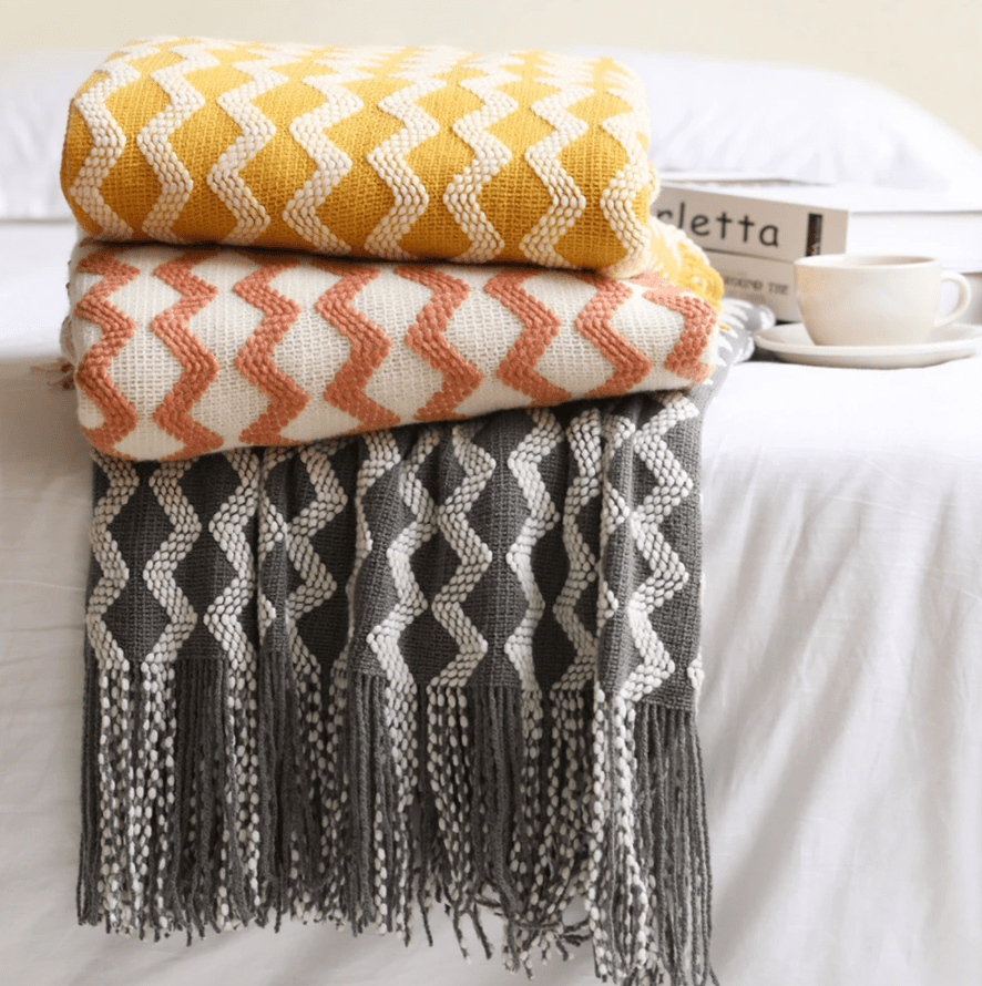Plaid Danois Gris Deluxe
