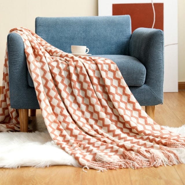 Plaid Danois Rouge by Nordik Design