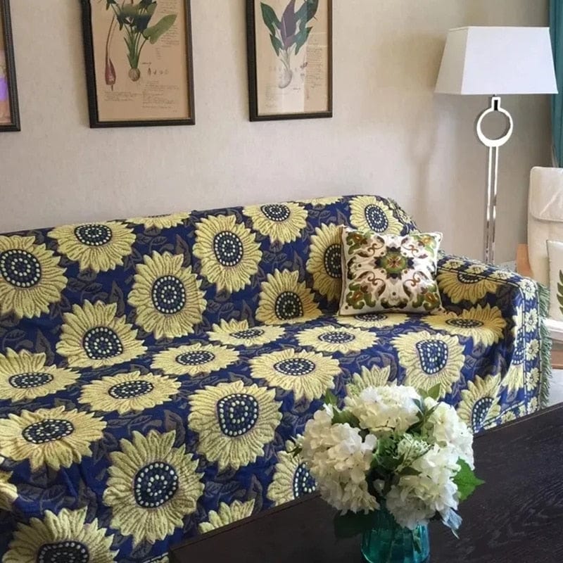 Plaid Ethnique Fleurs - Collection Exotique