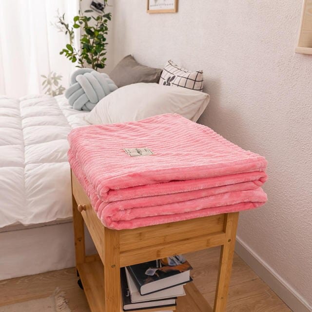 Plaid Rose FluoBeam Rose Fluo / Taille L - 150x200 cm