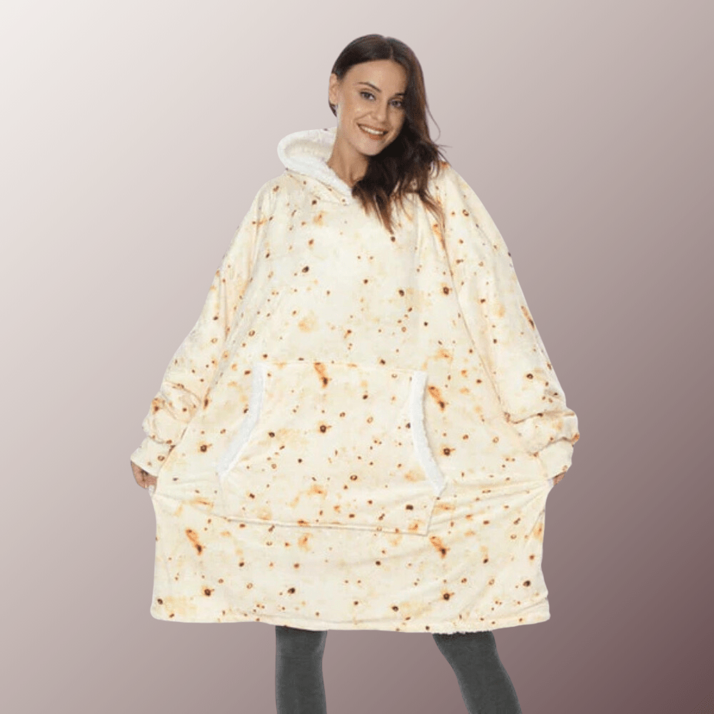 Pull Plaid Femme Tacheté - Collection Élégance naturelle Taille Unique / Beige Tacheté