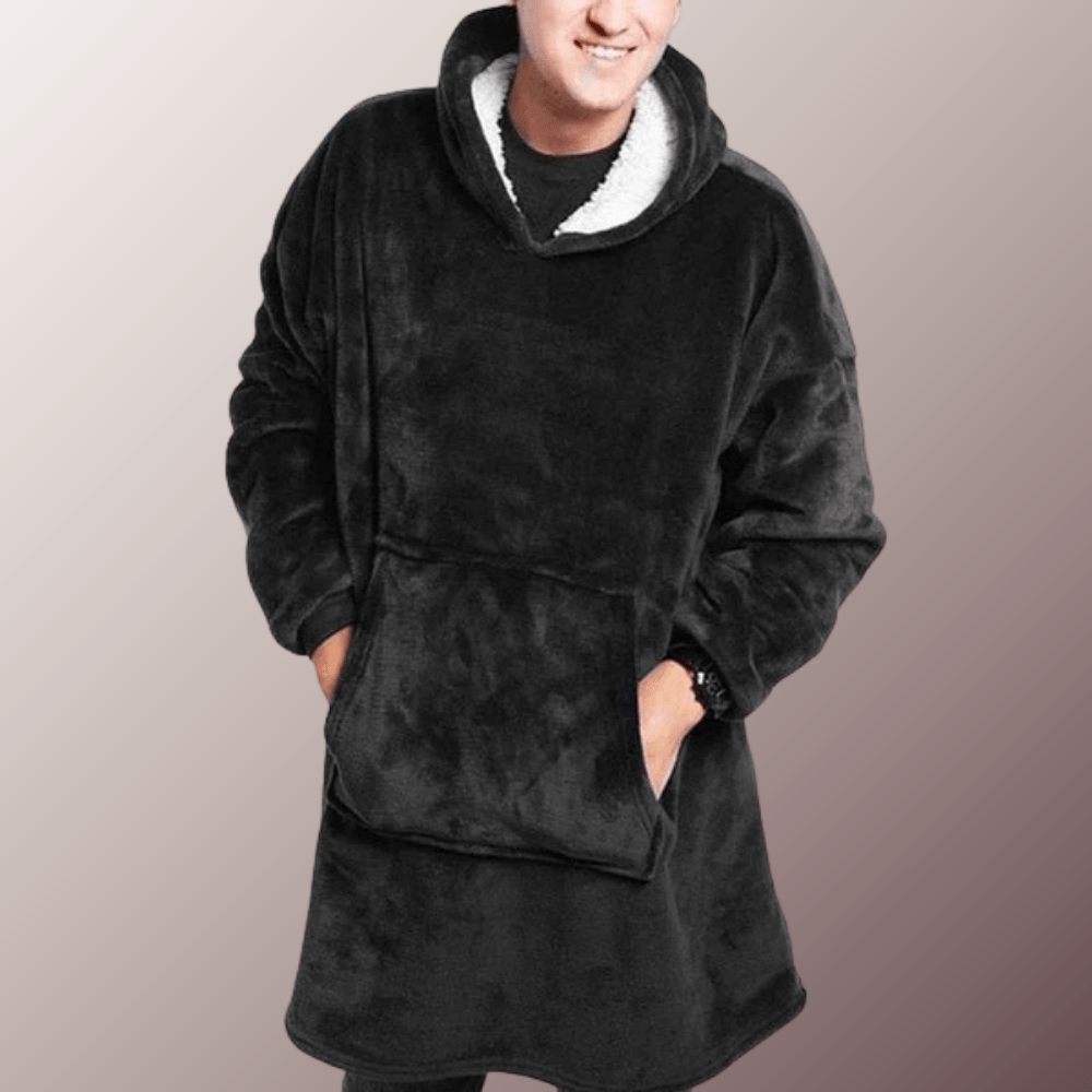 Pull Plaid Noir pour Homme Taille Unique / Noir