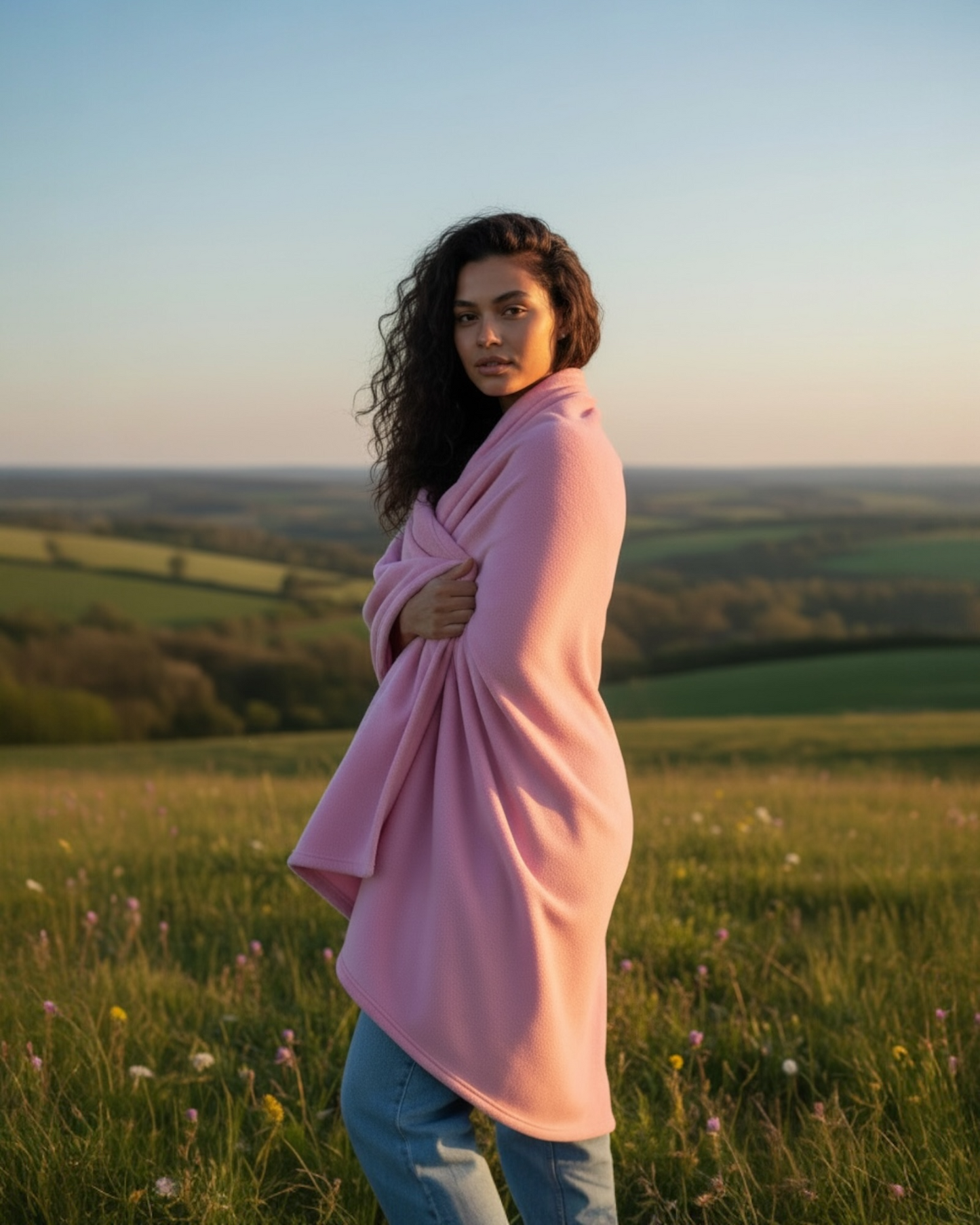 Plaid Polaire Rosalya