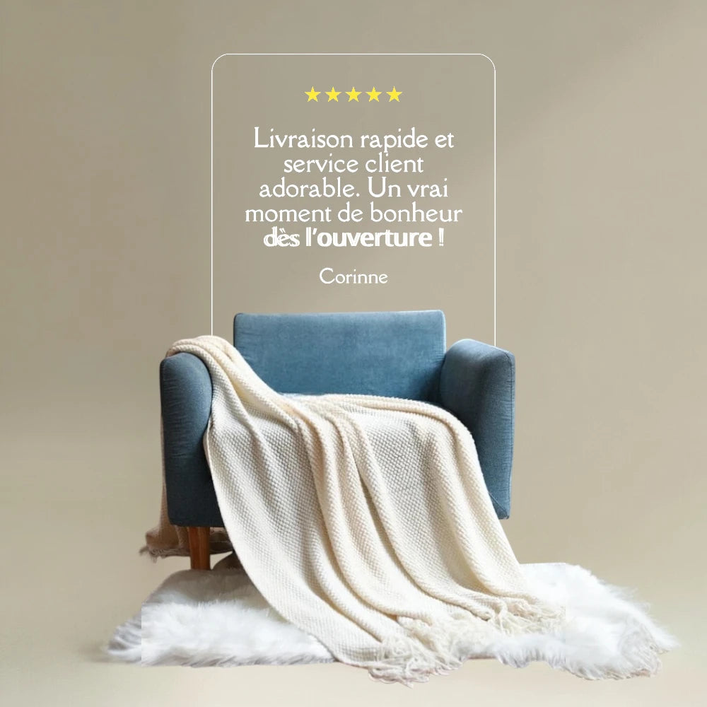 Plaid en Laine Pure - Confort Ultime