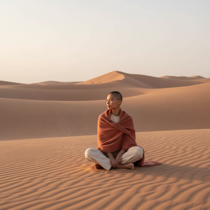 Plaid Laine Alpaga Rouge Doux - Justaplaid