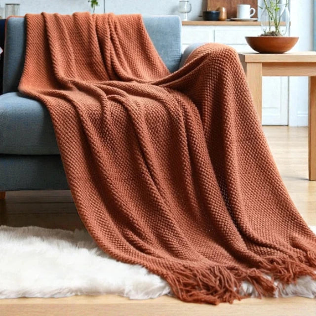 Plaid en Laine Pure - Confort Ultime