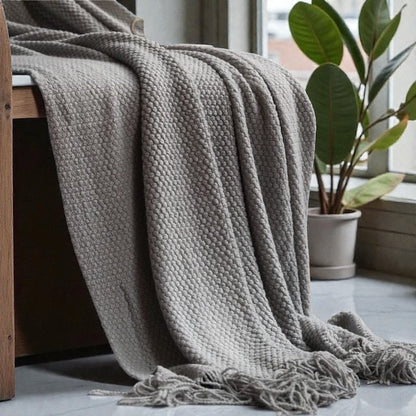 Plaid en Laine Pure - Confort Ultime