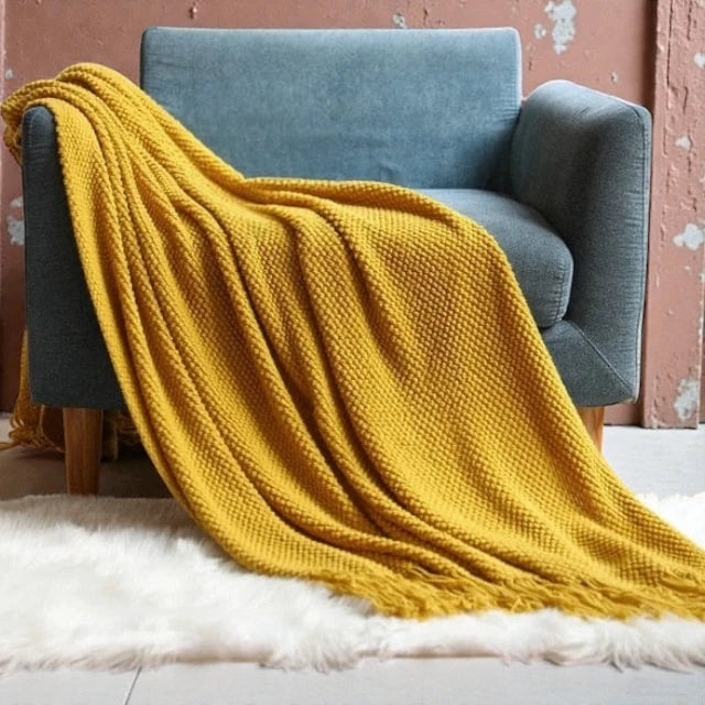 Plaid en Laine Pure - Confort Ultime