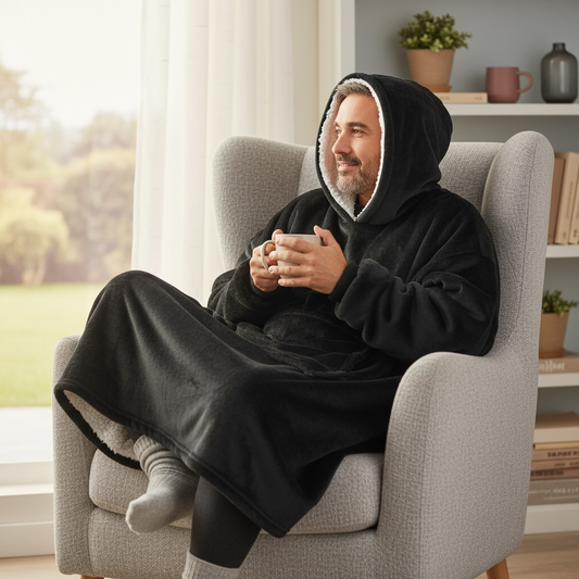 Pull Plaid Noir pour Homme  Taille Unique / Noir

