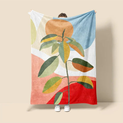 Plaid Perso Jardin Sauvage