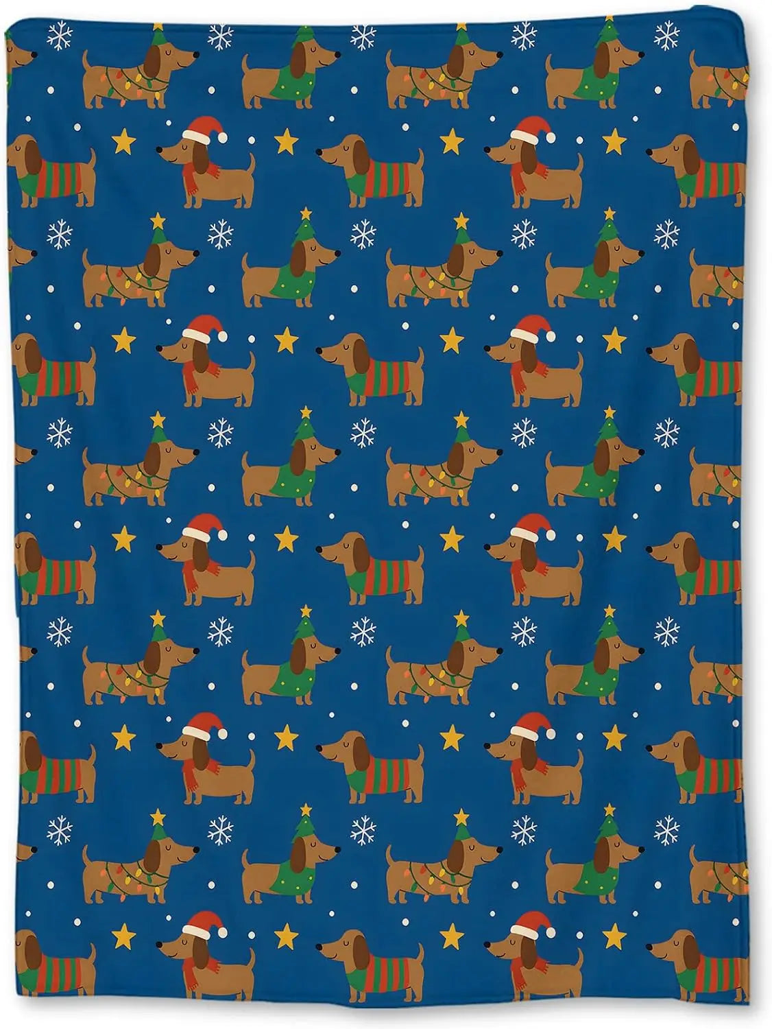 Plaid Noël Chien Ruffy Joyeux Christmas