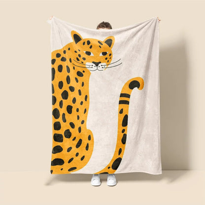 Plaid Perso Léopard d’Amazonie