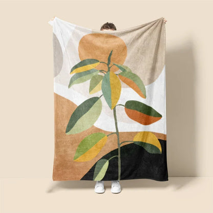 Plaid Perso Éclat Botanique