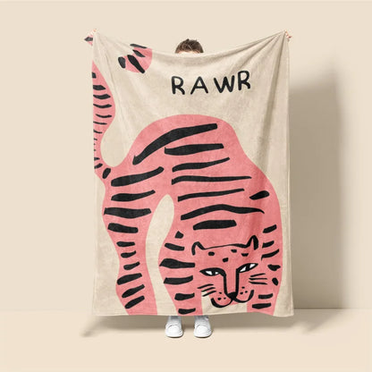 Plaid Perso Léopard Onyx