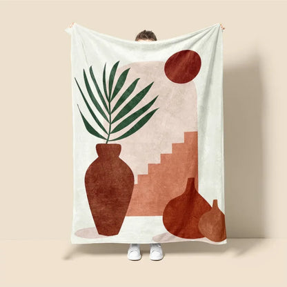 Plaid Perso Chaleur Florale