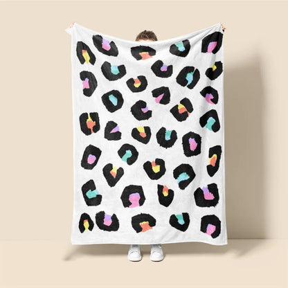 Plaid Perso Léopard d’Or