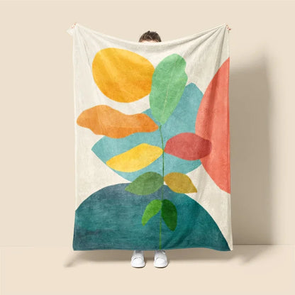 Plaid Perso Feuilles d’Automne