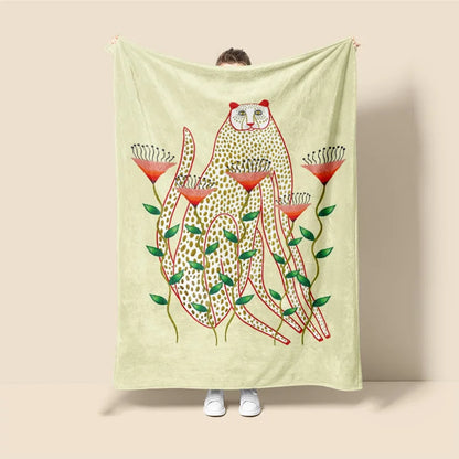 Plaid Perso Félin Intemporel