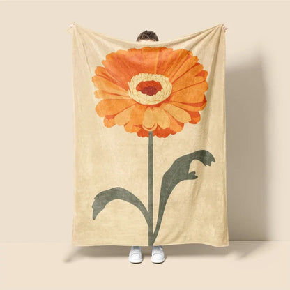 Plaid Perso Fleurs Pop Art