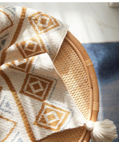 Plaid Nordique Cosy & Trendy  Blanc / 120x150 cm