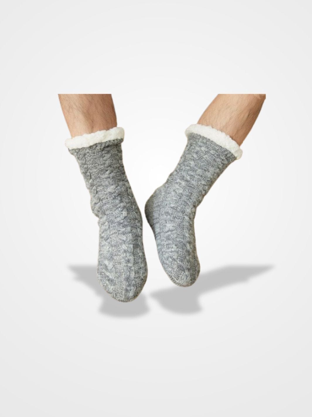 Chausson Socks Homme | JustAplaid Gris Clair / 38.5