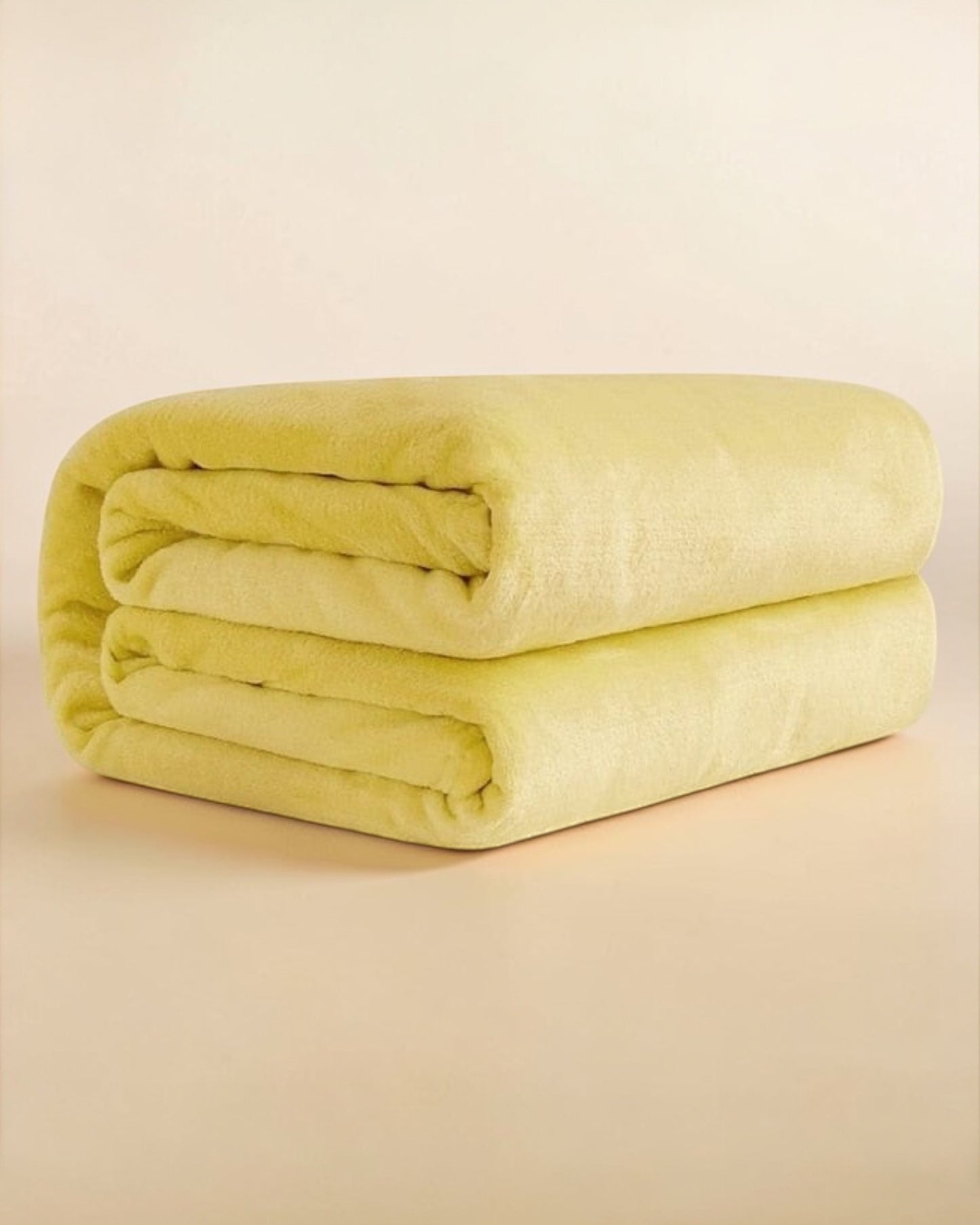Plaid Polaire Premium Jaune  Jaune / Taille L - 150x200 cm