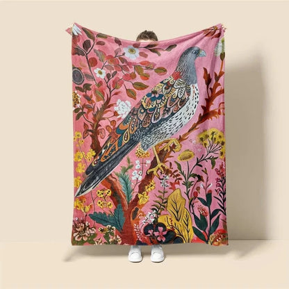 Plaid Perso Rêve d'Azur Multicolore / Taille L - 150x200 cm (Taille identique à l'image)