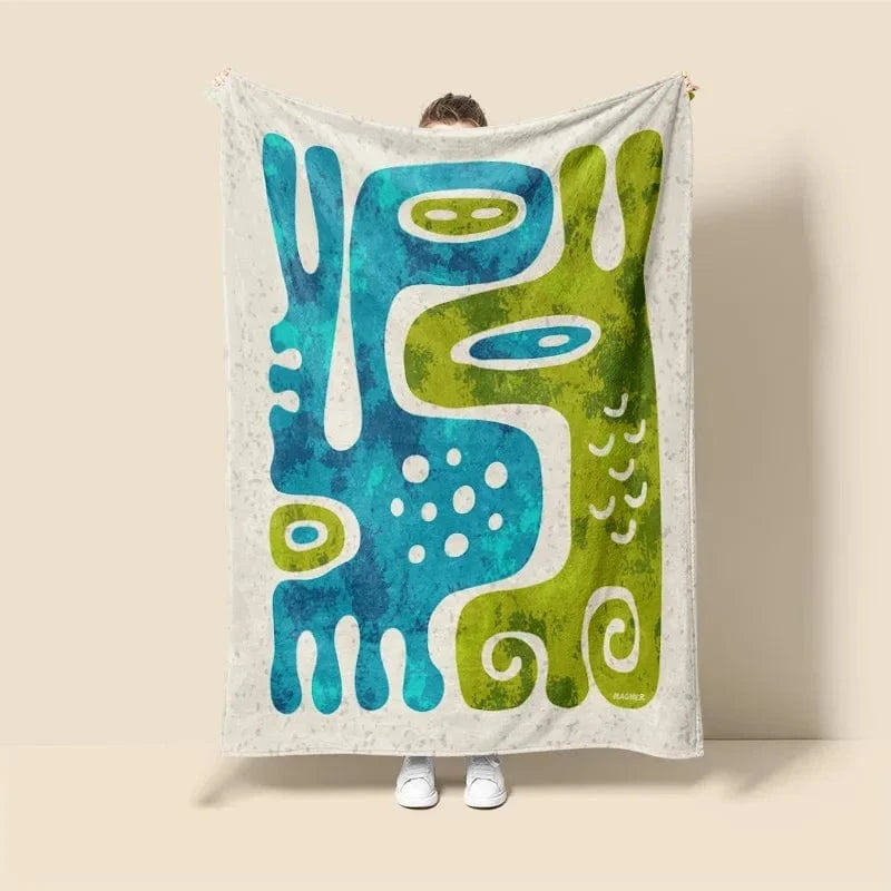 Plaid Personnalisé Beauty V Multicolore / Taille M - 130x150 cm