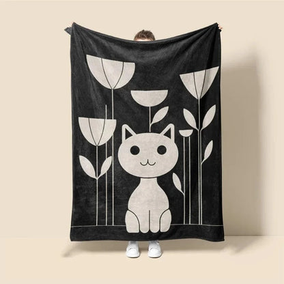 Plaid Personnalisé Force Sauvage Multicolore / Taille S - 100x130 cm