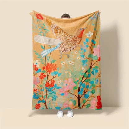 Plaid Personnalisé Écho des Cieux Multicolore / Taille S - 75x100 cm