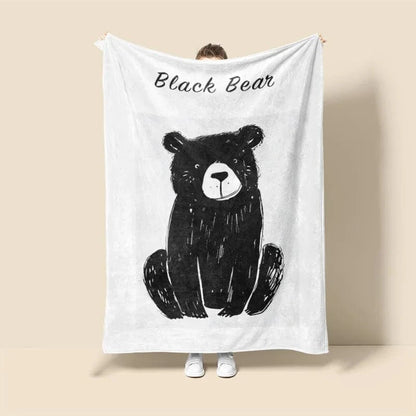 Plaid Personnalisé Ours Toby Multicolore / Taille S - 75x100 cm