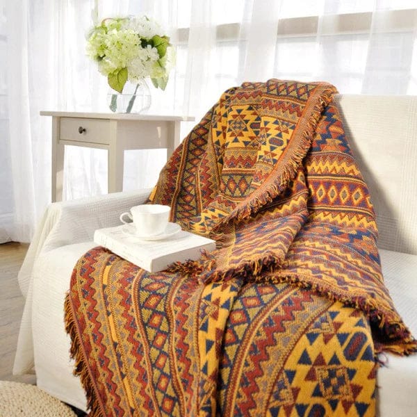 Plaid Bohème Rainbow Glow  Multicolore / Taille S - 90x180 cm