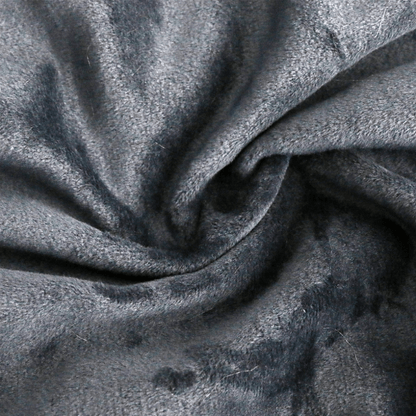 Plaid en Fausse Fourrure Dégradé Gris 