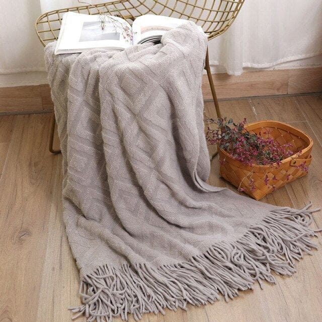 Plaid Hygge by Danemark | JustAplaid Gris / 130x170 cm