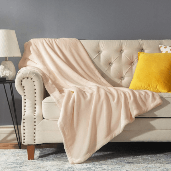 Plaid Polaire Beige ComfortLux | JustAplaid Beige / 130X150 cm