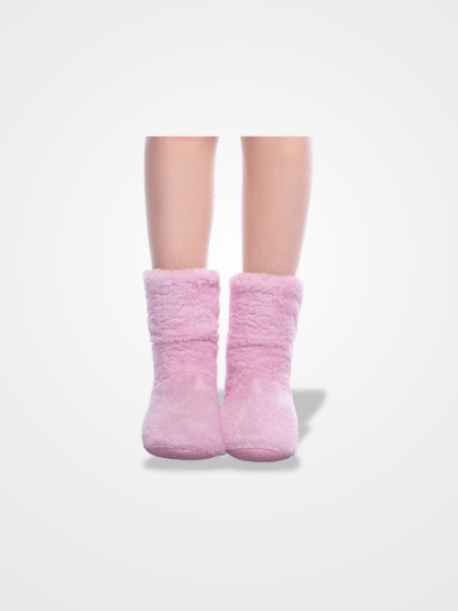 Chausson Chaussette Femme Soleil Douillet  Rose / 34